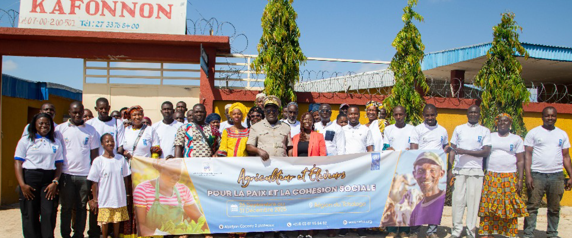 Projet agriculteurs et éleveur pour la paix et la cohésion